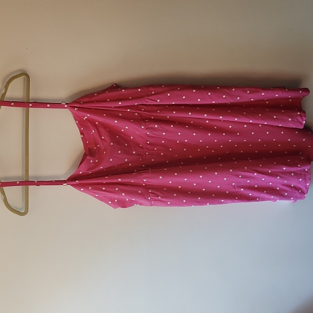 NWT Torrid Mini Pink Polka Dot Sleeveless Sundress size 4, 26 - Picture 3 of 12